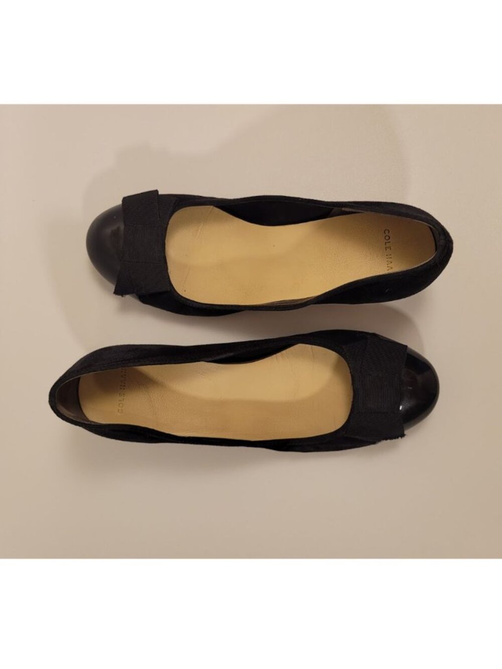 Cole Haan Air Tali Wedge in Black Suede - Picture 3 of 6